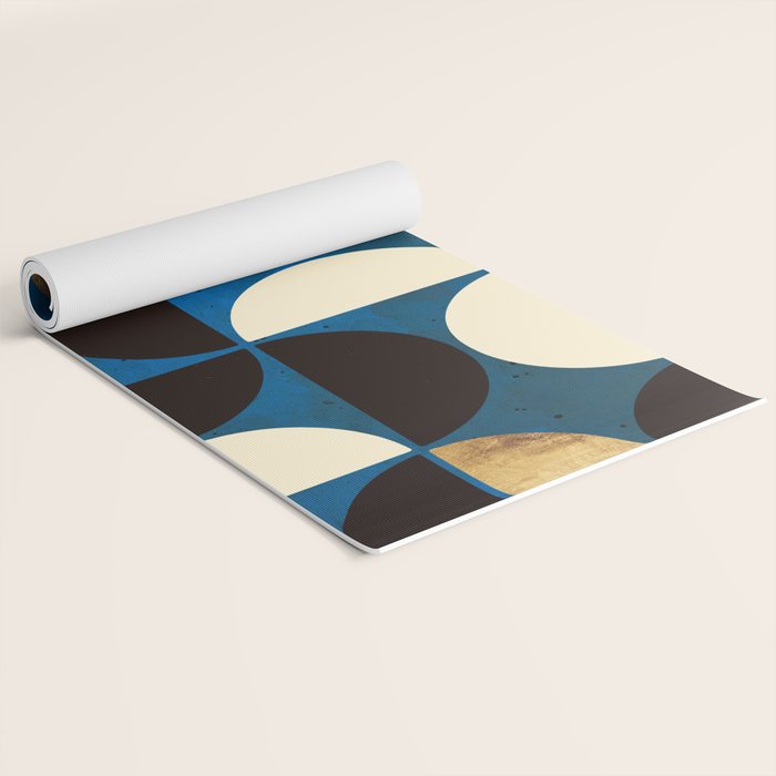 Retro Moon Yoga Mat Gallery Image 2