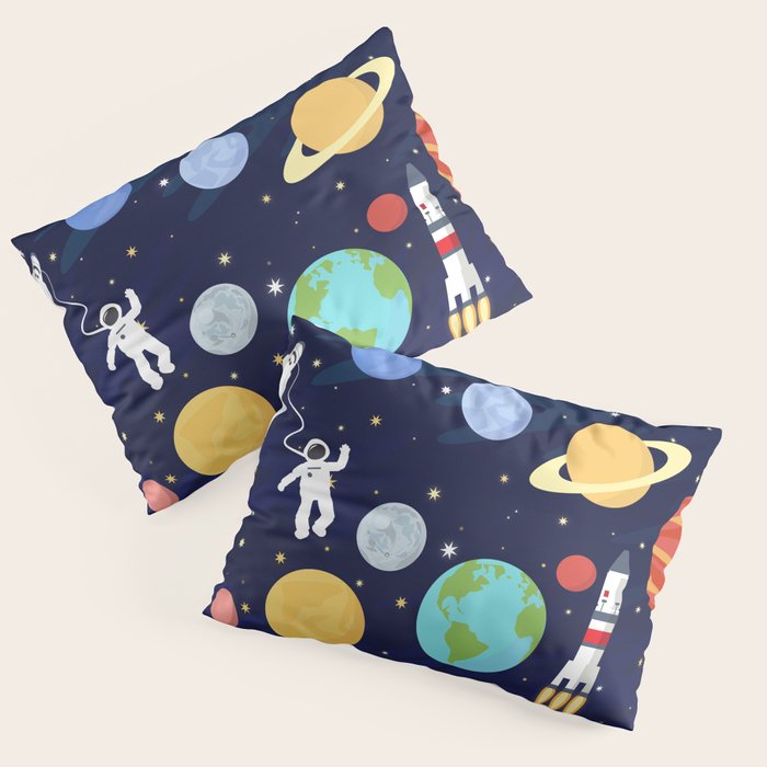 In space Pillow Sham Gallery Image 1