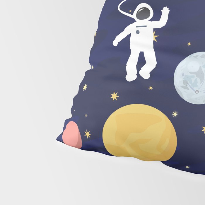 In space Pillow Sham Gallery Image 4