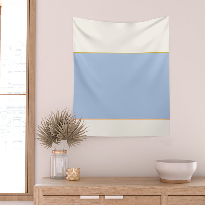 Poolside Color Block Wall Tapestry Gallery Image 2