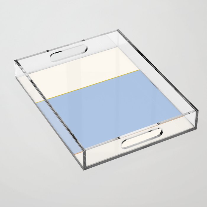 Poolside Color Block Acrylic Tray Gallery Image 1