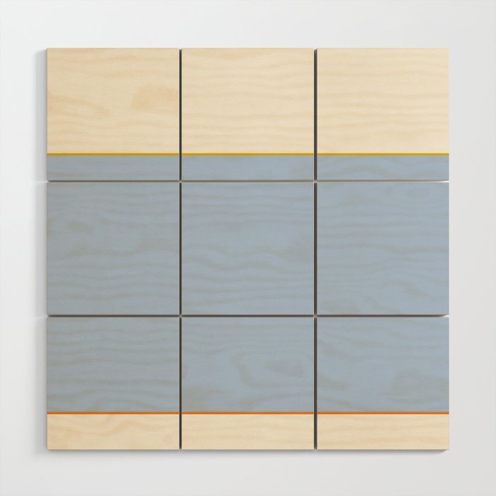 Poolside Color Block Wood Wall Art Gallery Image 1