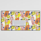 Tropical fruits Desk Mat Gallery Image 1