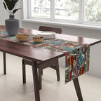 Alaskan salmon dusk Table Runner Gallery Image 2