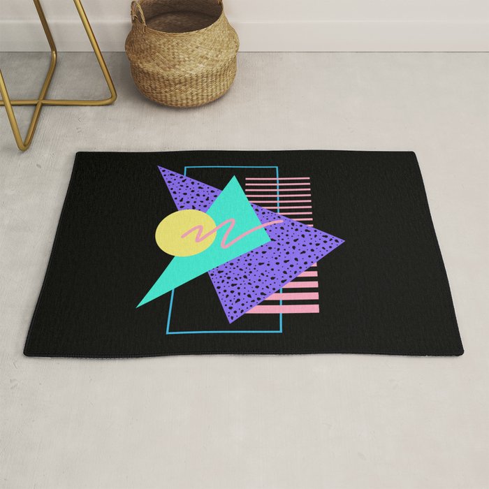 Memphis pattern 121 - 80s / 90s Retro Rug Gallery Image 1