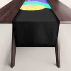 Memphis pattern 121 - 80s / 90s Retro Table Runner Gallery Image 1