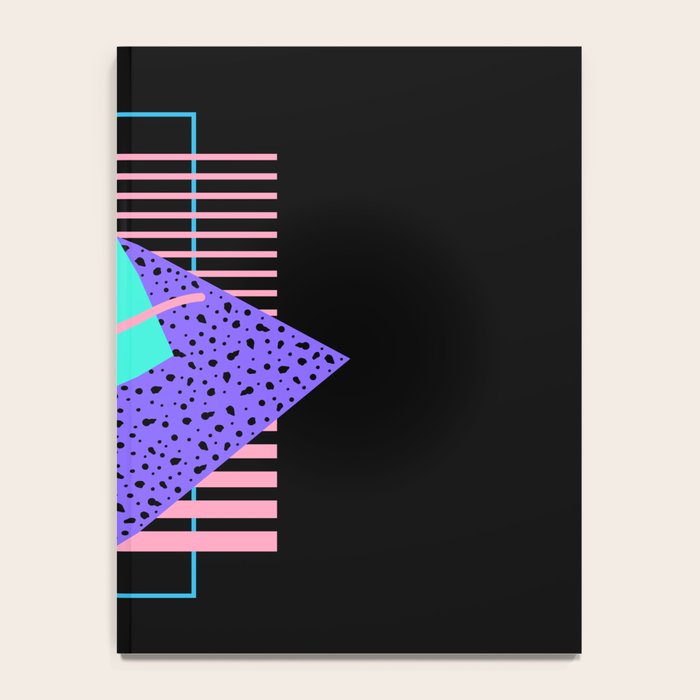 Memphis pattern 121 - 80s / 90s Retro Notebook Gallery Image 4