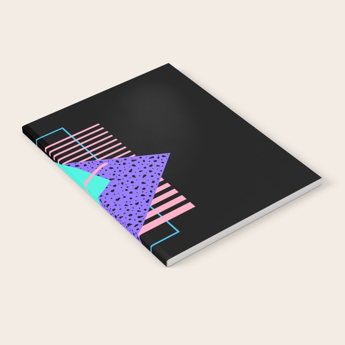 Memphis pattern 121 - 80s / 90s Retro Notebook Gallery Image 2