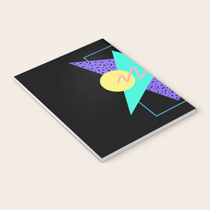 Memphis pattern 121 - 80s / 90s Retro Notebook Gallery Image 3