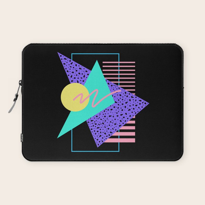 Memphis pattern 121 - 80s / 90s Retro Laptop Sleeve Gallery Image 1