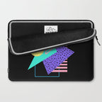 Memphis pattern 121 - 80s / 90s Retro Laptop Sleeve Gallery Image 2