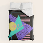 Memphis pattern 121 - 80s / 90s Retro Duvet Cover Gallery Image 6