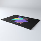Memphis pattern 121 - 80s / 90s Retro Rug Gallery Image 3