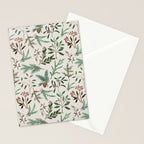 Winter Berry Pattern Stationery Card Gallery Image 2