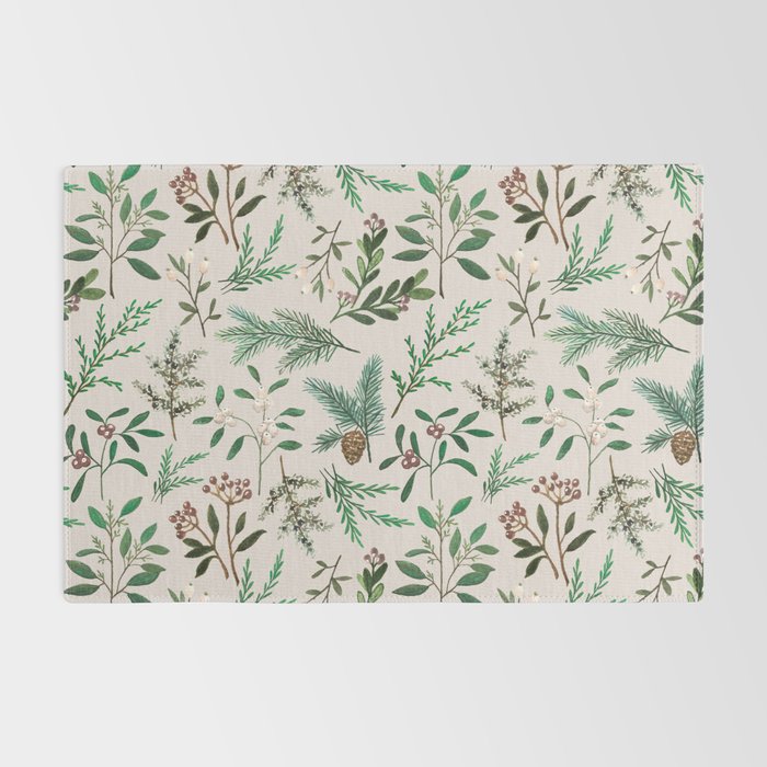 Winter Berry Pattern Rug Gallery Image 2