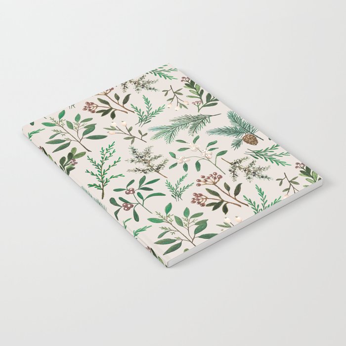 Winter Berry Pattern Notebook Gallery Image 2