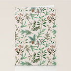 Winter Berry Pattern Stationery Card Gallery Image 2