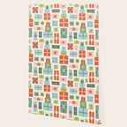 Retro Christmas Presents Wallpaper Gallery Image 2