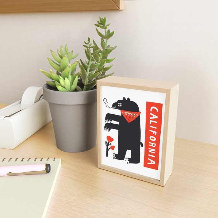 New California Mini Art Print Gallery Image 2