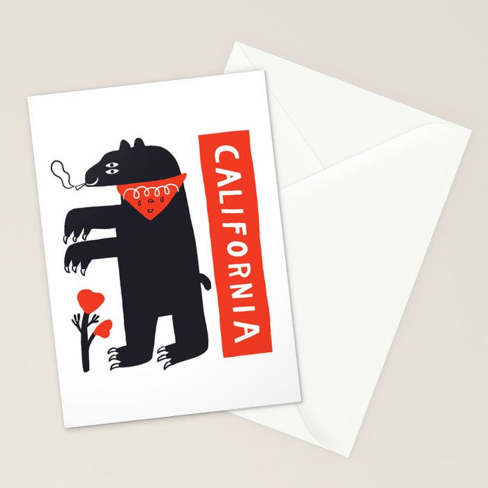 New California Stationery Card Gallery Image 2
