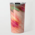 Moving Flowers | Abstract Floral Photography Travel Mug Gallery Image 1