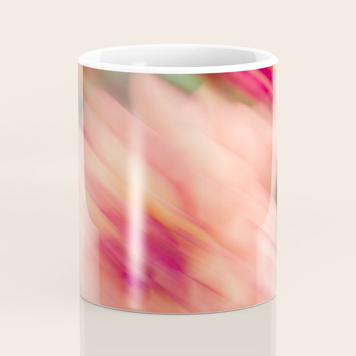 Moving Flowers | Abstract Floral Photography Coffee Mug Gallery Image 4