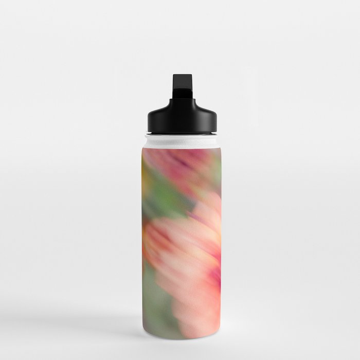 Moving Flowers | Abstract Floral Photography Water Bottle Gallery Image 3