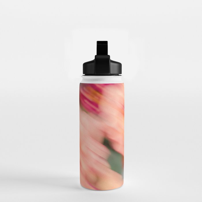 Moving Flowers | Abstract Floral Photography Water Bottle Gallery Image 2