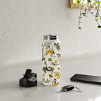 Zodiac Toile Pattern With Cream Colored Background. Water Bottle Gallery Image 5