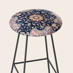 Sarouk  Antique West Persian Rug Print Stool Gallery Image 2
