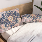 Sarouk  Antique West Persian Rug Print Pillow Sham Gallery Image 2