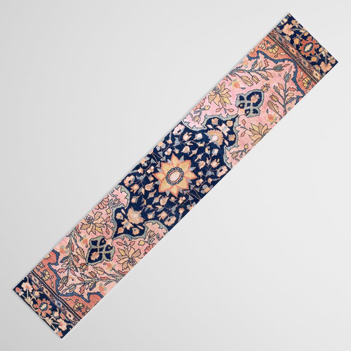 Sarouk  Antique West Persian Rug Print Table Runner Gallery Image 3