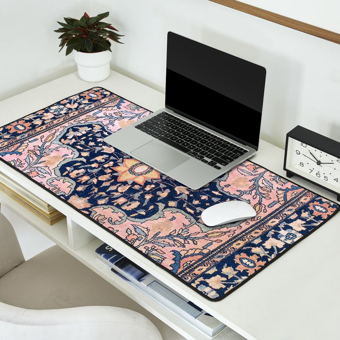 Sarouk  Antique West Persian Rug Print Desk Mat Gallery Image 2