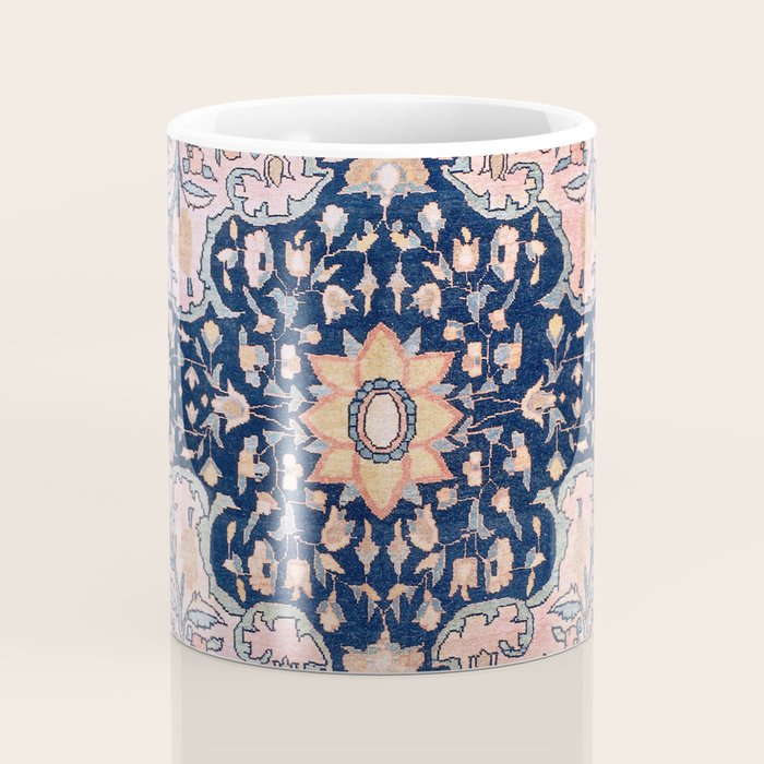 Sarouk  Antique West Persian Rug Print Coffee Mug Gallery Image 4