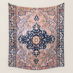 Sarouk  Antique West Persian Rug Print Wall Tapestry Gallery Image 4