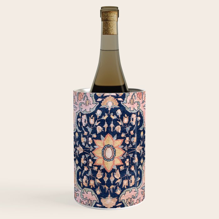 Sarouk  Antique West Persian Rug Print Wine Chiller Gallery Image 1