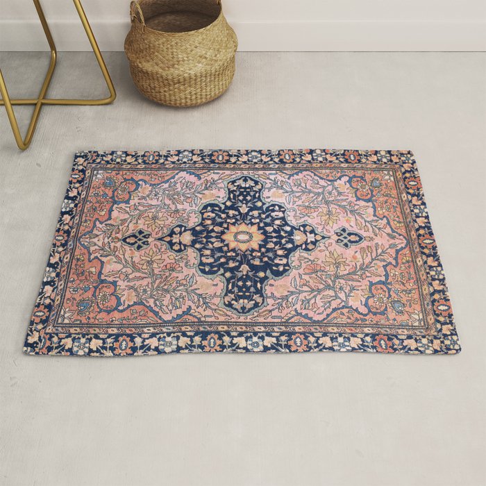 Sarouk  Antique West Persian Rug Print Rug Gallery Image 1