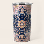 Sarouk  Antique West Persian Rug Print Travel Mug Gallery Image 1