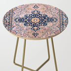 Sarouk  Antique West Persian Rug Print Side Table Gallery Image 2