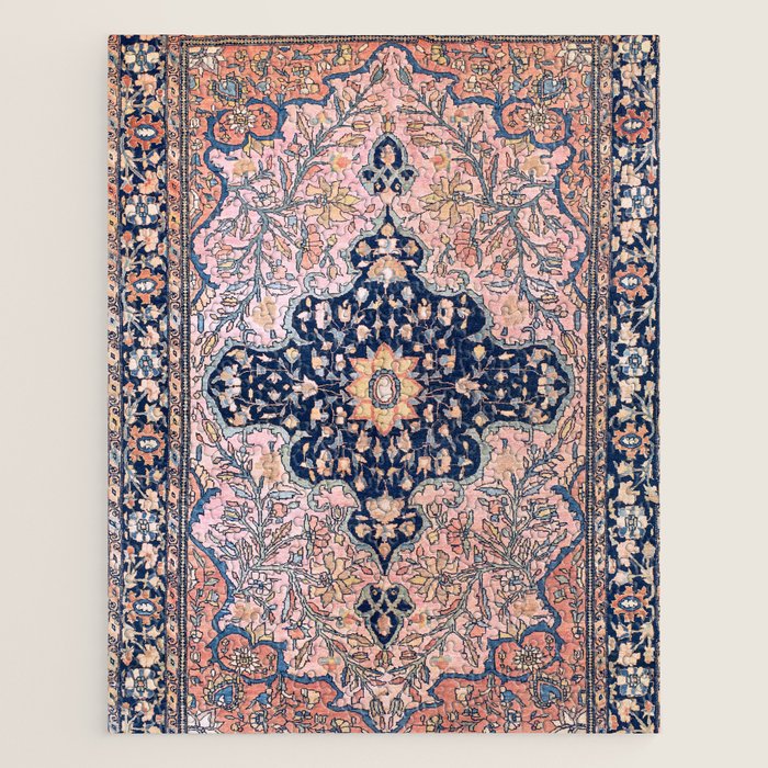 Sarouk  Antique West Persian Rug Print Jigsaw Puzzle Gallery Image 1