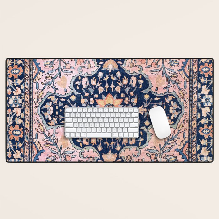 Sarouk  Antique West Persian Rug Print Desk Mat Gallery Image 1