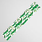 Watercolor Alligator Rainbows Table Runner Gallery Image 3