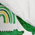Watercolor Alligator Rainbows Comforter Gallery Image 4