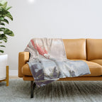 FLAMINGO & FRIENDS Throw Blanket Gallery Image 1