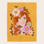 Vintage Beauty Retro Portrait Poster Gallery Image 4