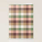 Timberland Gingham Plaid Cozy Heirloom Multi Stationery Card Gallery Image 2