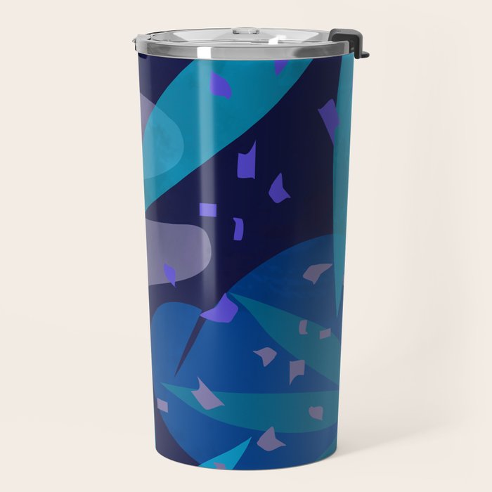 Botanika 6 Blue Travel Mug Gallery Image 2