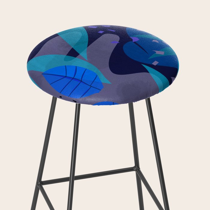 Botanika 6 Blue Stool Gallery Image 2