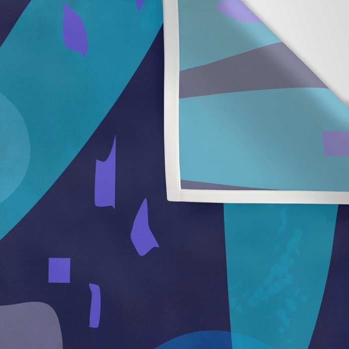 Botanika 6 Blue Wall Tapestry Gallery Image 3