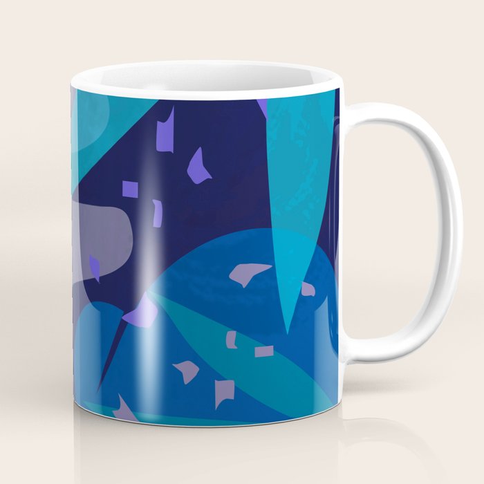 Botanika 6 Blue Coffee Mug Gallery Image 1